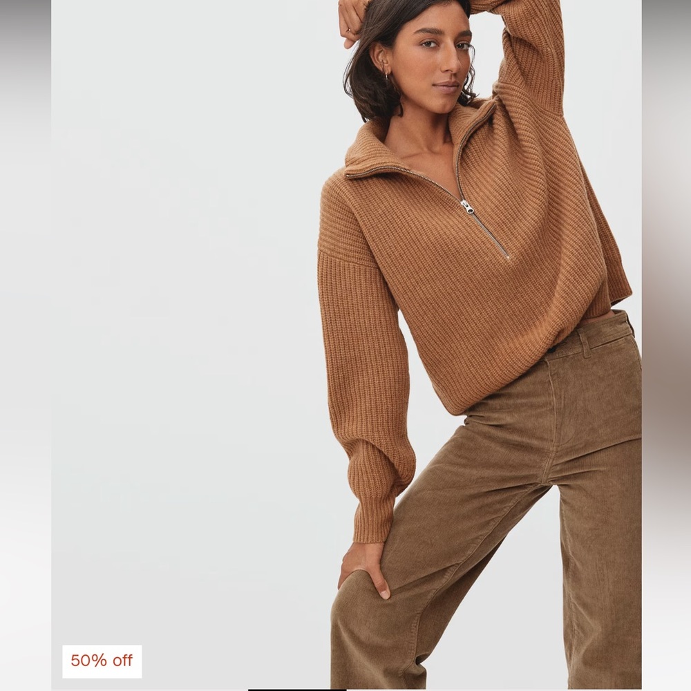 Everlane the corduroy wide leg pant, VERY soft. Perfect condition